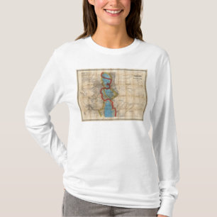 Karte von Colorado-Gebiet T-Shirt