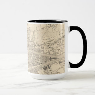 Karte von Cork, Irland Tasse
