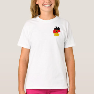 Karte von Deutschland T-Shirt