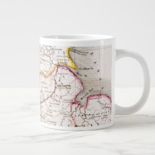 Karte von England Britannia Antiqua Jumbo-Tasse