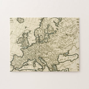 Karte von Europa durch Guillaume Raynal