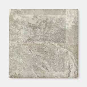 Karte von Frankreich 3 Magnet