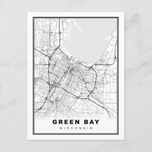Karte von Green Bay