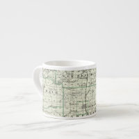 Karte von Green County und von Carrollton