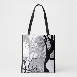Karte von Guayaquil Ecuador Tasche