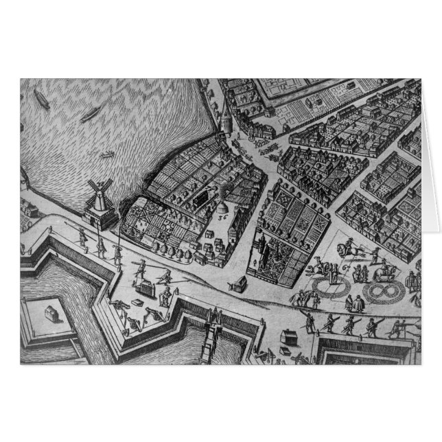 Karte von Hamburg (Vorderseite (Horizontal))