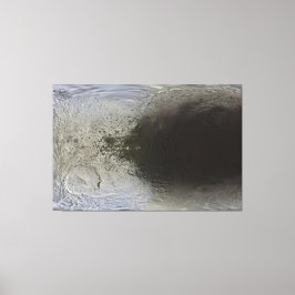 Karte von Iapetus Leinwanddruck