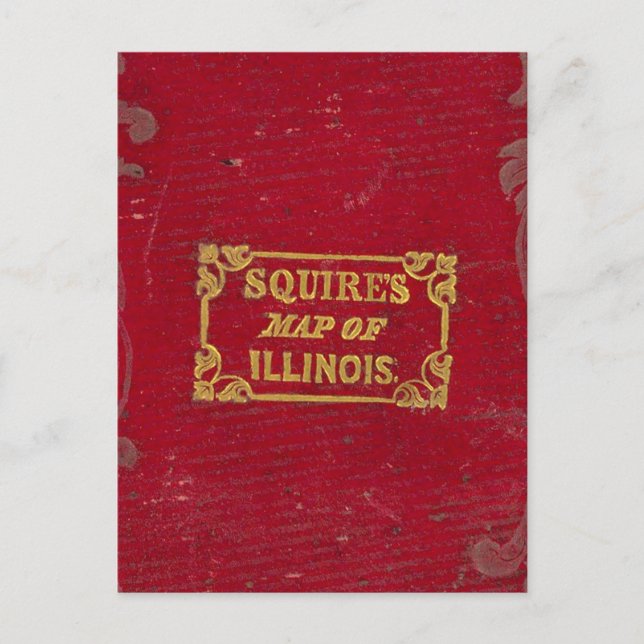 Karte von Illinois (Vorderseite)