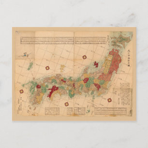 Karte von Japan (1864)