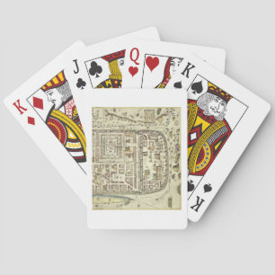 Karte von Jerusalem und von Umgebung, von 'C Spielkarten