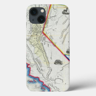 Karte von Kalifornien Case-Mate iPhone Hülle