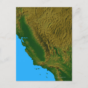Karte von Kalifornien und Nevada 2