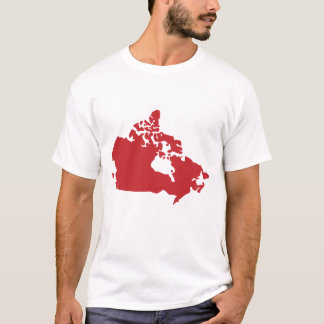 Karte von Kanada T-Shirt