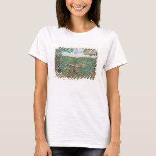 Karte von Linz, von "Civitates Orbis Terrarum" T-Shirt
