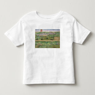 Karte von Lissabon und Cascais, von 'Civitates Kleinkind T-shirt