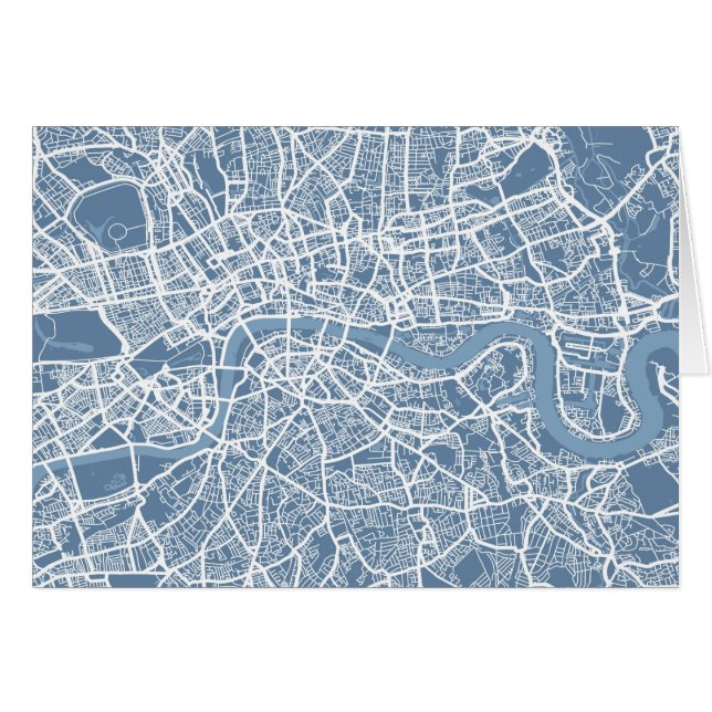 Karte von London (Vorderseite (Horizontal))