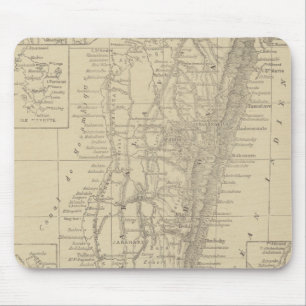 Karte von Madagaskar Mousepad