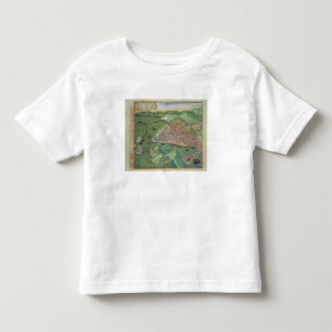 Karte von Marseille, von 'Civitates Orbis Terrarum Kleinkind T-shirt