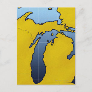 Karte von Michigan 2
