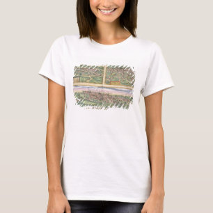 Karte von Montpellier, Ausflüge und von Poitiers, T-Shirt