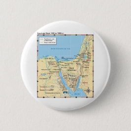 Karte von Moses-Exodus Ägypten und Sinai 1400 bis Button