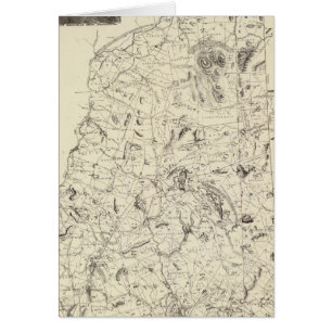 Karte von New Hampshire 1816