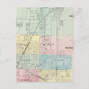 Karte von Normal, Bloomington