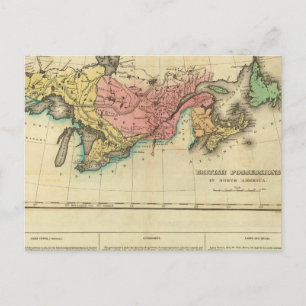 Karte von Ober- und Unterkanada