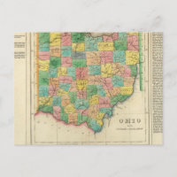 Karte von Ohio