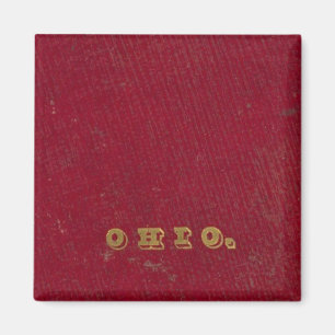 Karte von Ohio Magnet