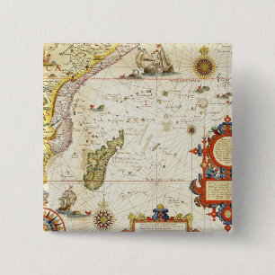 Karte von Ostafrika und von Madagaskar, 1596 Button