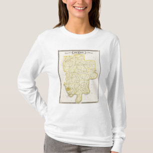 Karte von Perry County T-Shirt