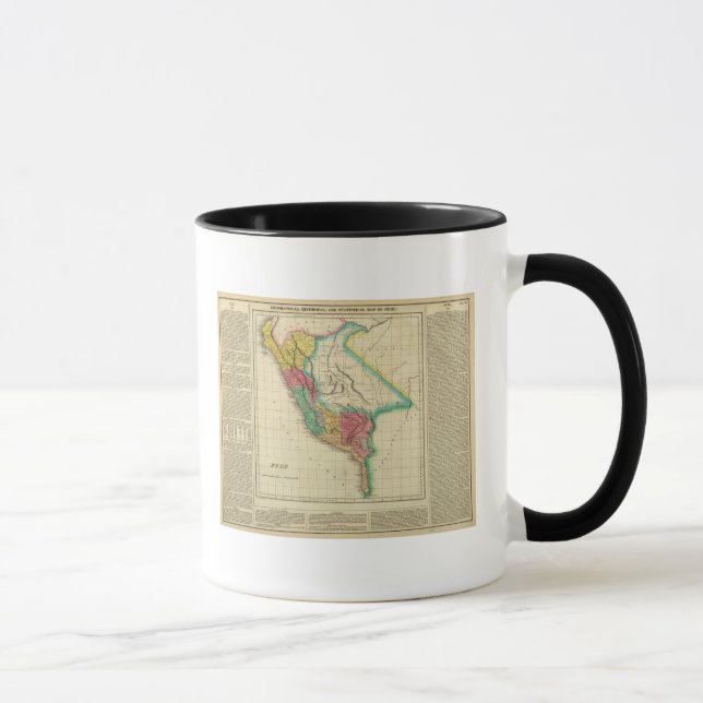 Karte von Peru Tasse (Rechts)