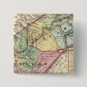 Karte von Pocohontas, Greenbrier-Landkreis Button