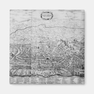 Karte von Rom Magnet