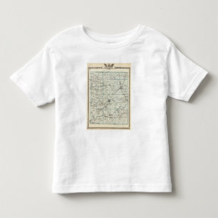 Karte von Saline County Kleinkind T-shirt