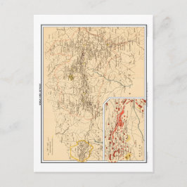 Karte von Simla & Jutogh, Britisch-Indien.