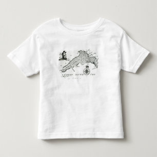 Karte von South- Pacificinsel, 1800 Kleinkind T-shirt
