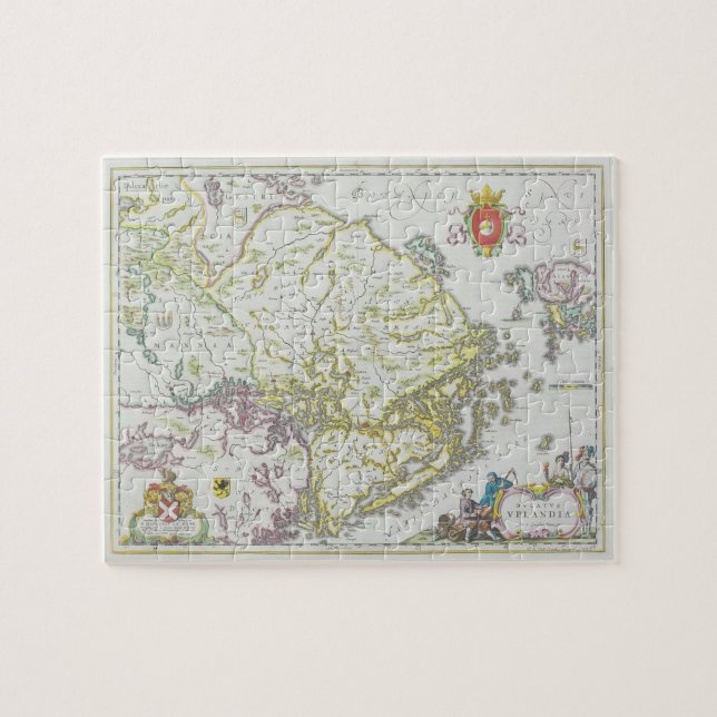 Karte von Stockholm, Schweden (Horizontal)