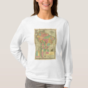 Karte von Südamerika 2 T-Shirt