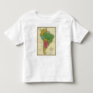 Karte von Südamerika 3 Kleinkind T-shirt