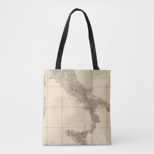 Karte von Süditalien und von angrenzenden Küsten Tasche