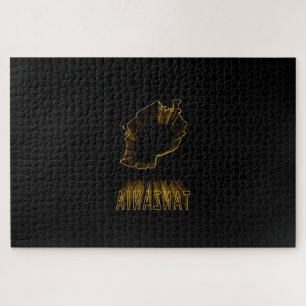 Karte von Tansania, Goldkarte