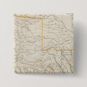Karte von Texas Button