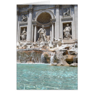 Karte von Trevi Fountian