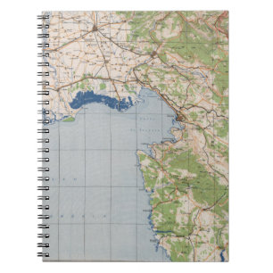 Karte von Venedig, Italien Notizblock