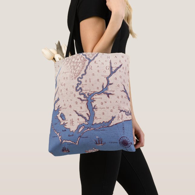 Karte von Virginia Tasche (Von Nahem)