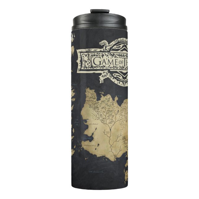 Karte von Westeros Thermosbecher (Vorderseite)