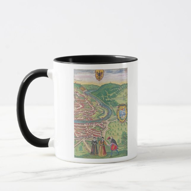 Karte von Wien Tasse (Links)