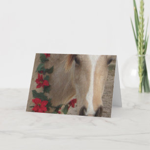 Karte - Weihnachtspferd
